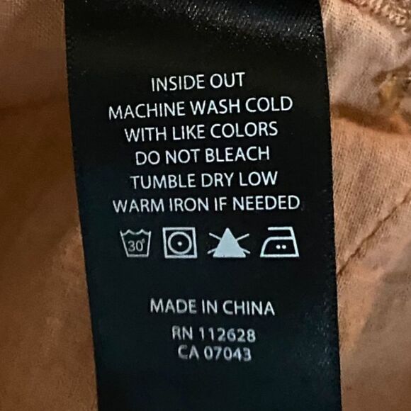 Max Jeans Paperbag Tencel Peach - Picture 9 of 10